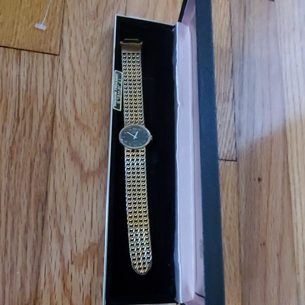 Gold watch